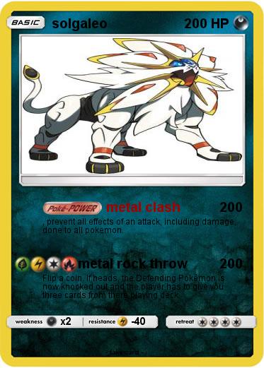 Pokemon solgaleo