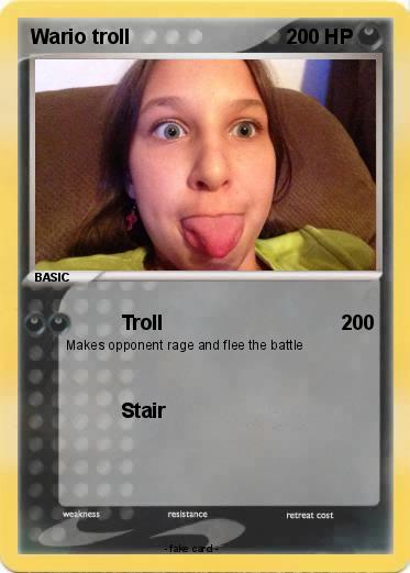 Pokemon Wario troll
