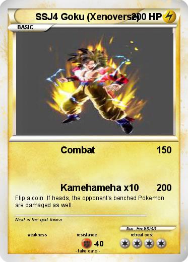 Pokemon SSJ4 Goku (Xenoverse)