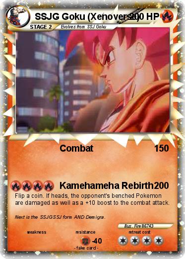Pokemon SSJG Goku (Xenoverse)