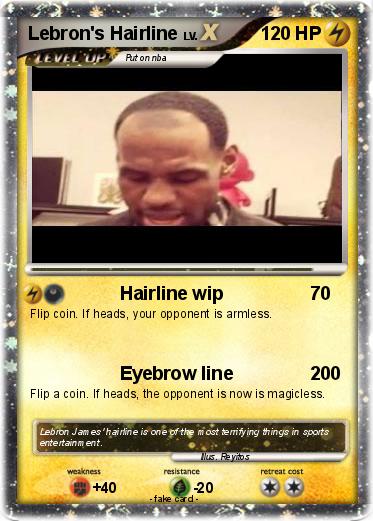 Pokemon Lebron's Hairline