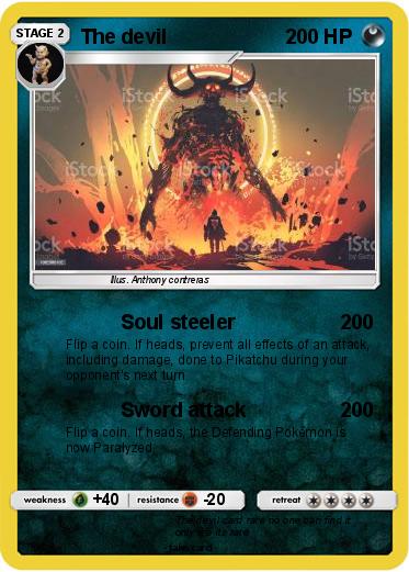 Pokemon The devil