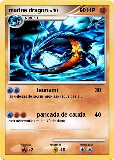 Pokemon marine dragon