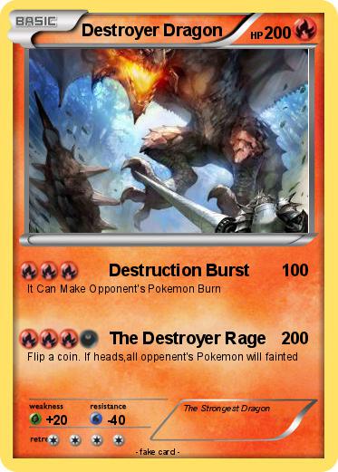Pokemon Destroyer Dragon
