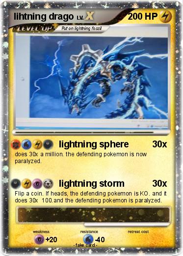 Pokemon lihtning drago