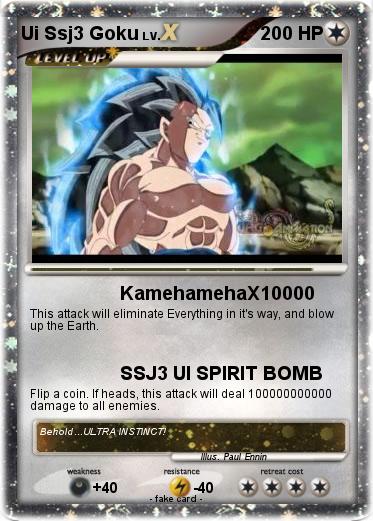 Pokemon Ui Ssj3 Goku