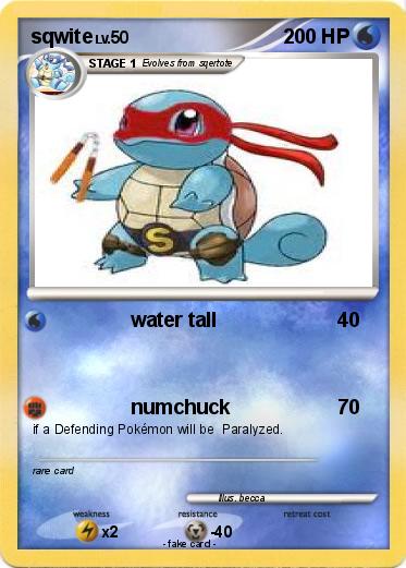 Pokemon sqwite