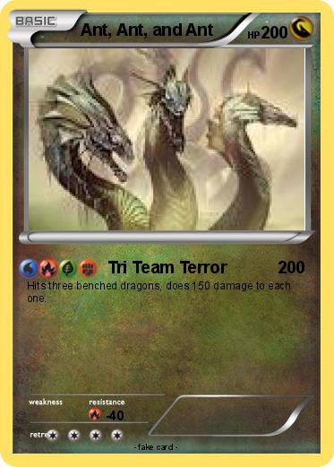 Pokemon Ant, Ant, and Ant