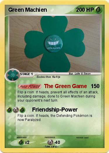 Pokemon Green Machien