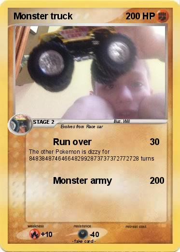 Pokemon Monster truck