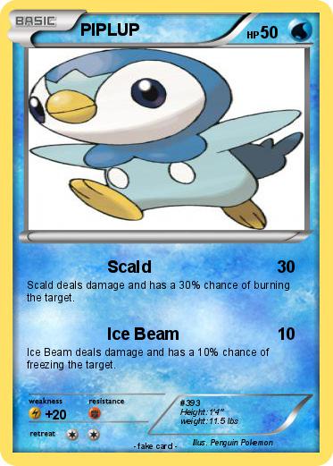 Pokemon PIPLUP