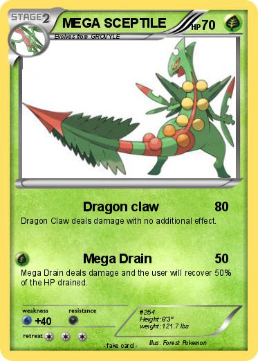 Pokemon MEGA SCEPTILE