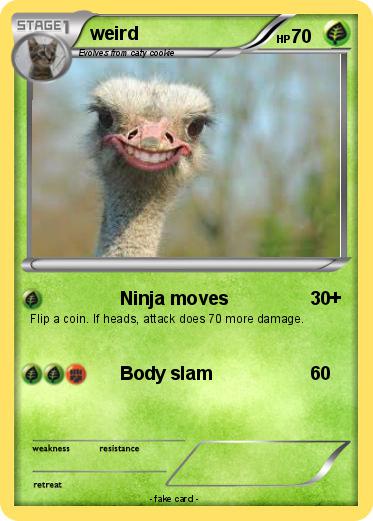 Pokemon weird