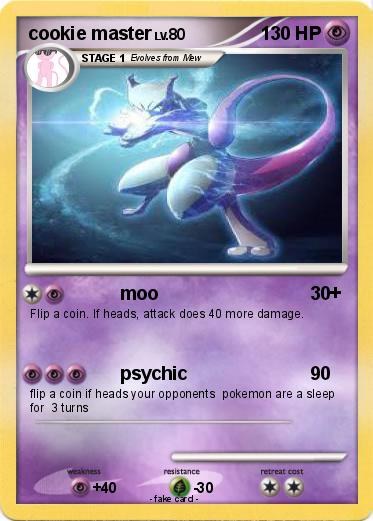Pokemon cookie master
