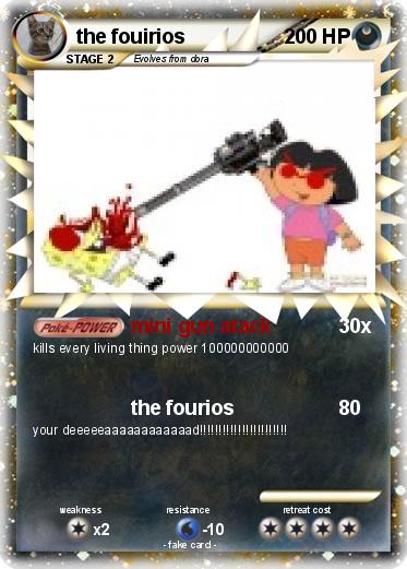 Pokemon the fouirios
