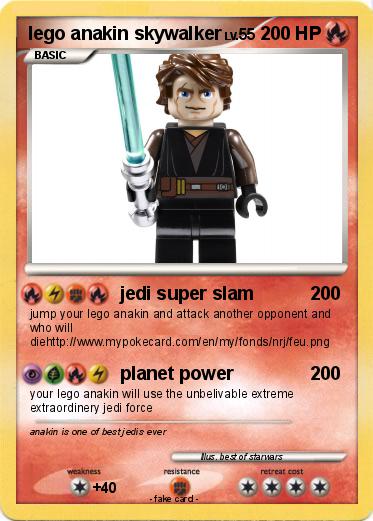 Pokemon lego anakin skywalker