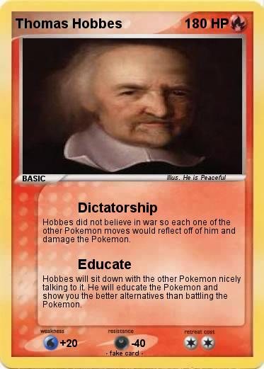Pokemon Thomas Hobbes