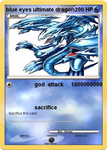 Pokemon blue eyes ultimate dragon