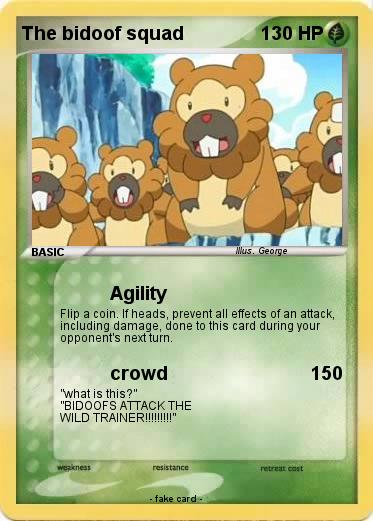 Pokemon The bidoof squad