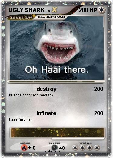 Pokemon UGLY SHARK