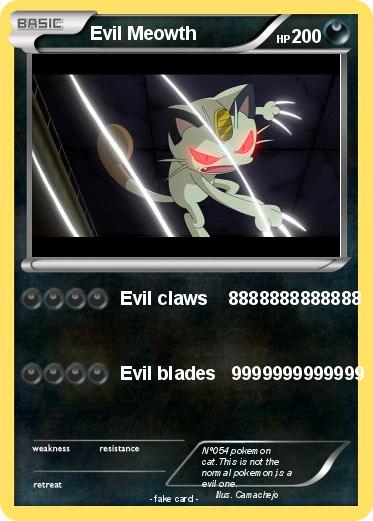 Pokemon Evil Meowth