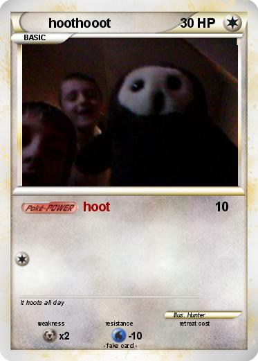 Pokemon hoothooot