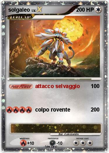 Pokemon solgaleo