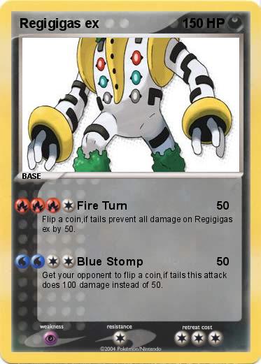 Pokemon Regigigas ex