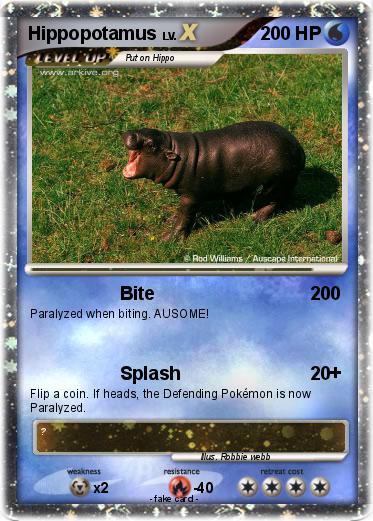 Pokemon Hippopotamus