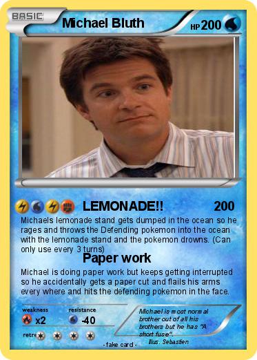 Pokemon Michael Bluth