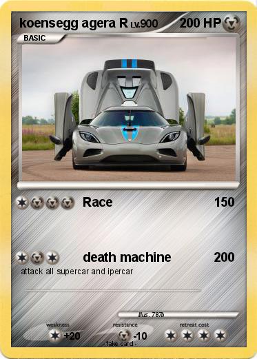 Pokemon koensegg agera R