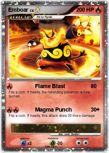 Pokemon Emboar