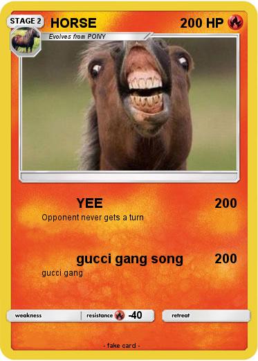Pokemon HORSE