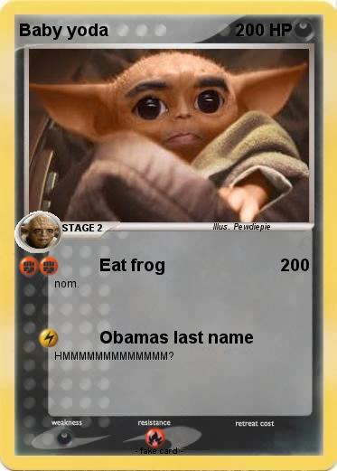 Pokemon Baby yoda