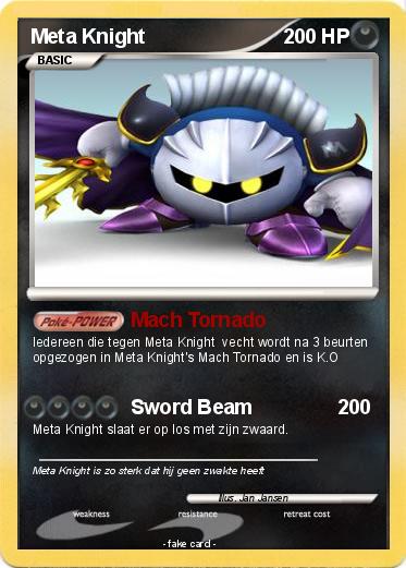 Pokemon Meta Knight