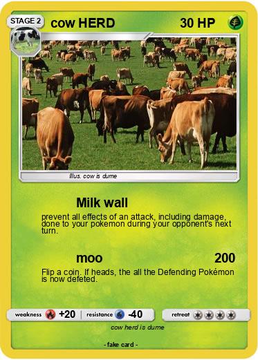 Pokemon cow HERD