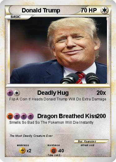 Pokemon Donald Trump