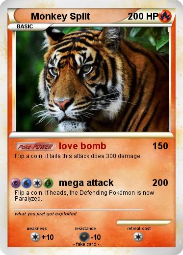 Pokemon Monkey Split