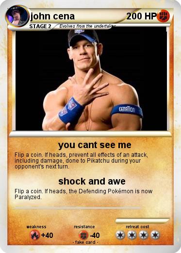 Pokemon john cena