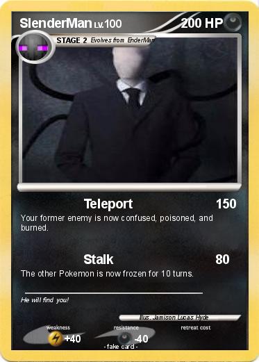 Pokemon SlenderMan