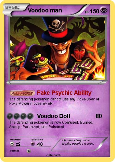 Pokemon Voodoo man