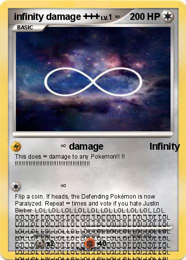 Pokemon infinity damage +++