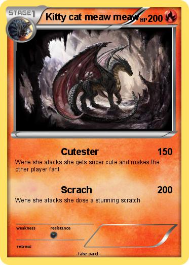 Pokemon Kitty cat meaw meaw