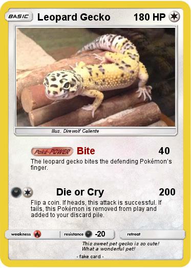 Pokemon Leopard Gecko