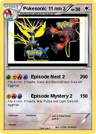 Pokemon Pokesonic 11 nm 2