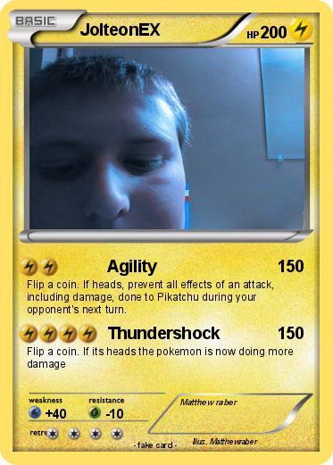 Pokemon JolteonEX