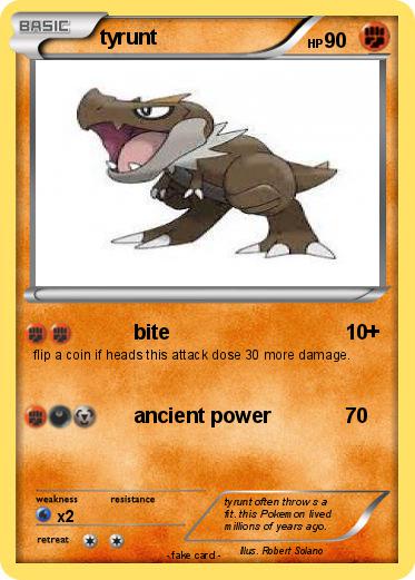 Pokemon tyrunt