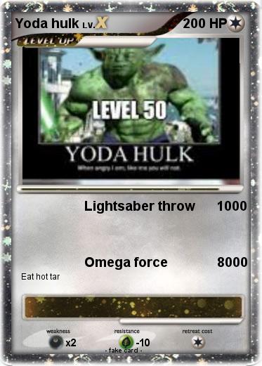 Pokemon Yoda hulk