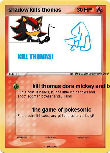 Pokemon shadow kills thomas