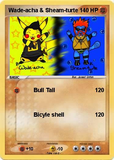 Pokemon Wade-acha & Sheam-turte